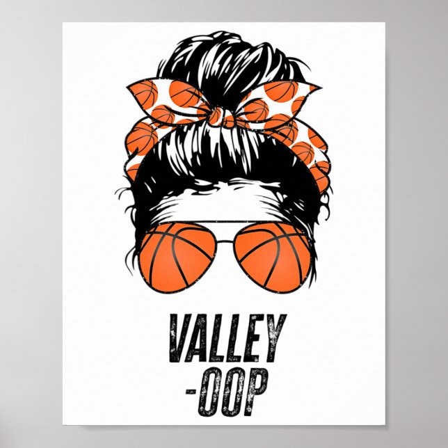 Phoenix Sketll Valley -oop Messy Bun Sun Sketll Fa Poster (Front)