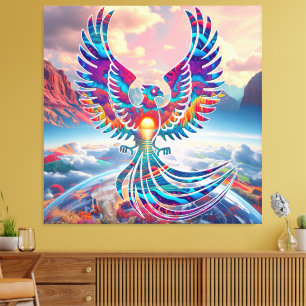 Phoenix Sunrise Canvas Print