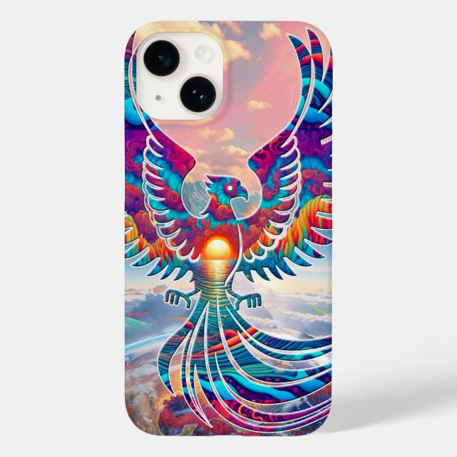 Phoenix Sunrise Case-Mate iPhone Case (Back)