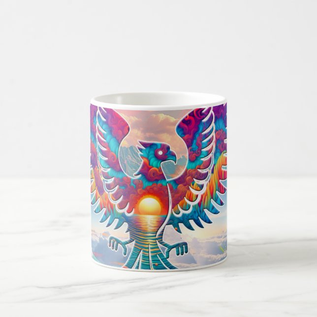 Phoenix Sunrise Coffee Mug (Center)