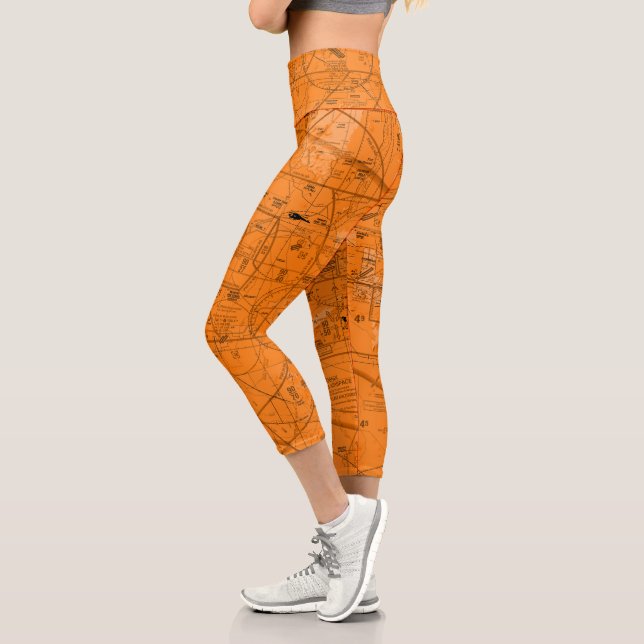 Phoenix TAC Chart Capri Leggings (Left)