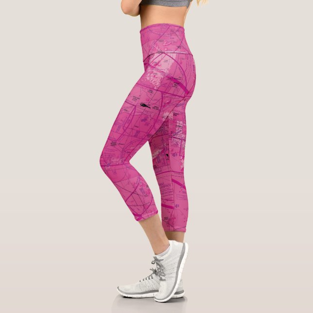 Phoenix TAC Chart Capri Leggings (Left)