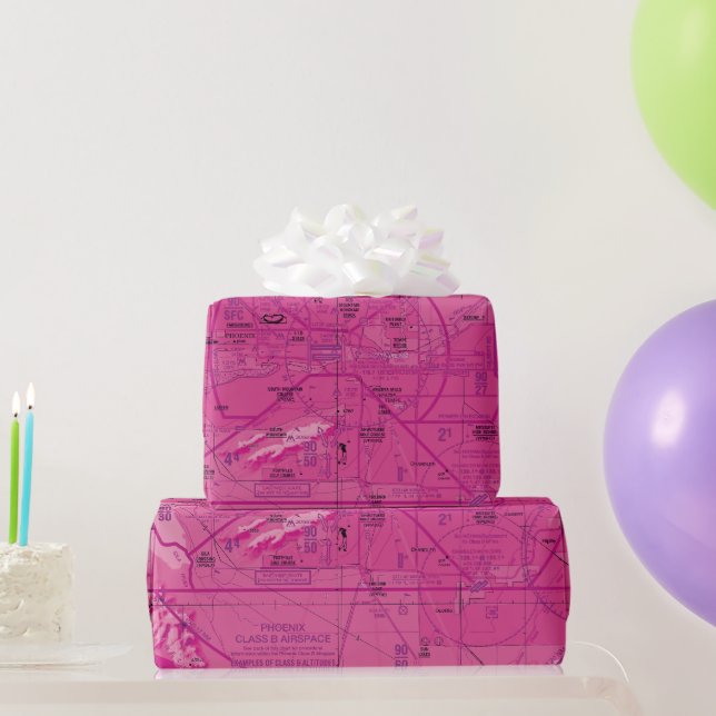Phoenix TAC Chart Wrapping Paper (Party Gifts)