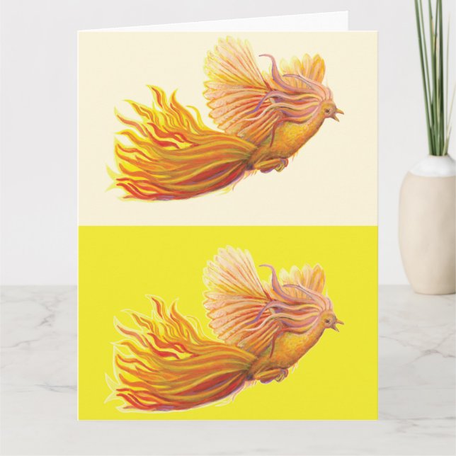 Phoenix - The Bird that is Reborn  Card (Front)