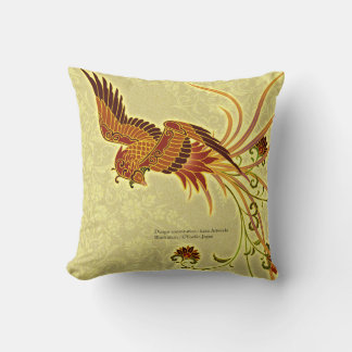 Phoenix Throw Pillow
