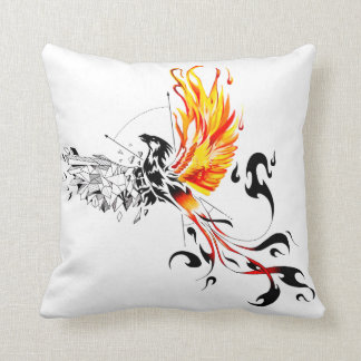 phoenix throw pillow