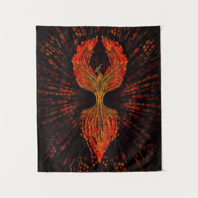 Phoenix Tree of Life Tapestry (Front)