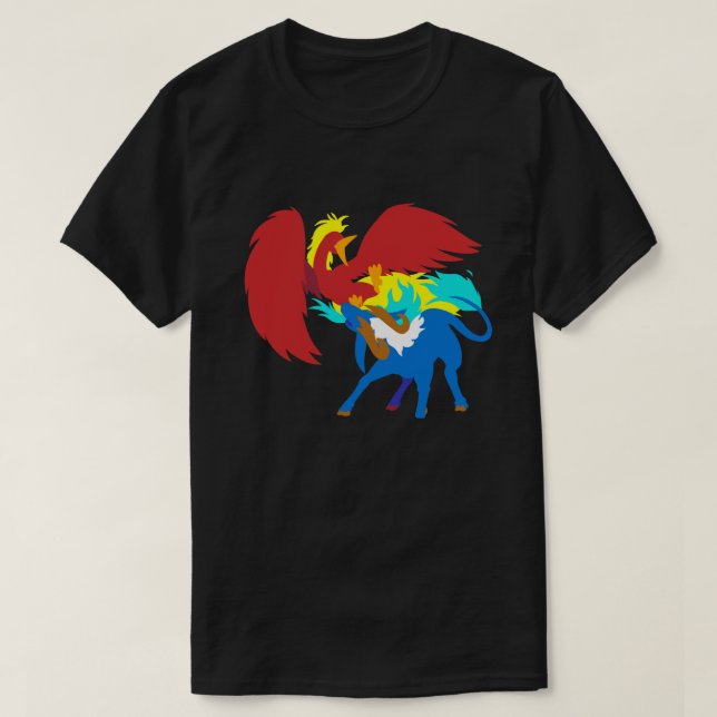 Phoenix vs Qilin T-Shirt (Design Front)