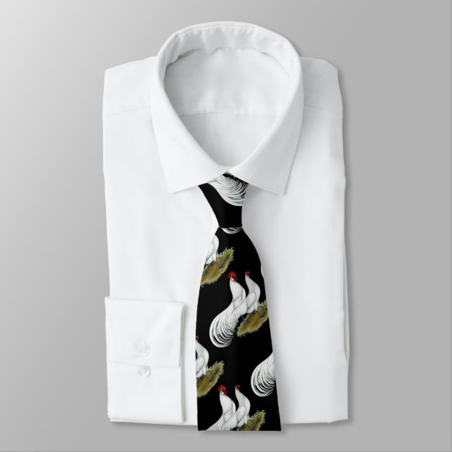 Phoenix:  White Pair Tie (Tied)