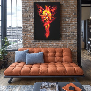 Phoenix Woman Canvas Print