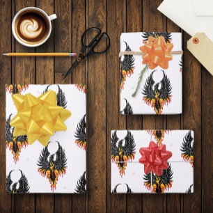 Phoenix Wrapping Paper Sheet