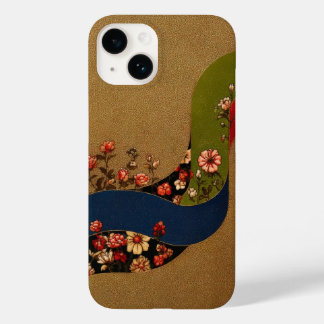 Phone 14 Case Vintage Floral Pattern – Elegant