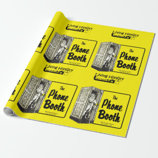 Phone Booth Bar Wrapping Paper