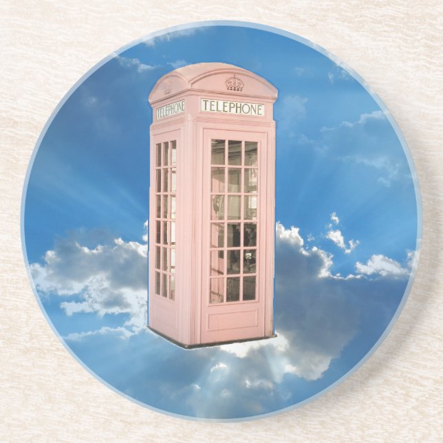 phone booth coaster (Front)