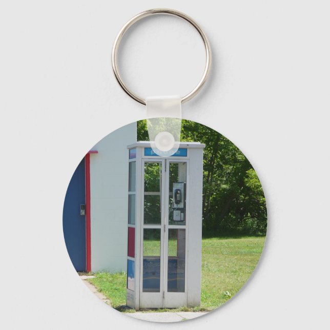 Phone Booth Keychain (Front)