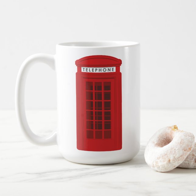 Phone Box Coffee Mug (With Donut)