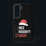 Phone Case<br><div class="desc">Nice Naughty Sassy Christmas List</div>