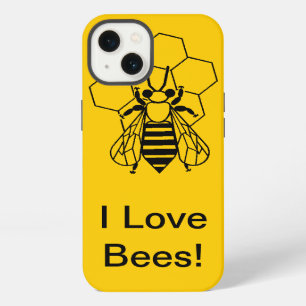 Phone Case - Bee on Honeycomb
