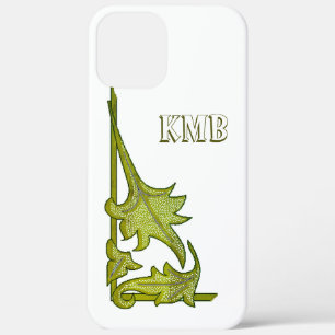 Phone Case - Green Leafy Bracket
