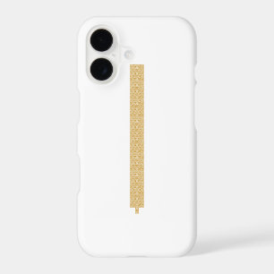 Phone Case - Hexagon and Bars in Yellow