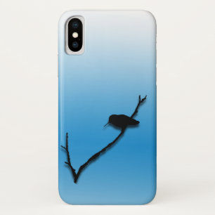 Phone Case - Hummingbird against Blue Sky