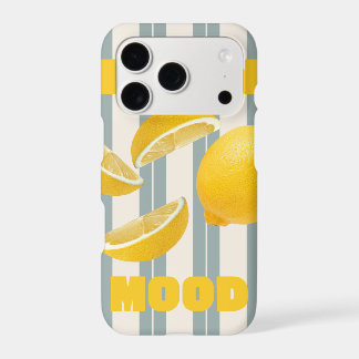 Phone Case – Lemon Mood Cute Citrus Yellow design