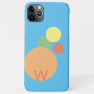 phone case pastel rainbow confetti circles iPhone 