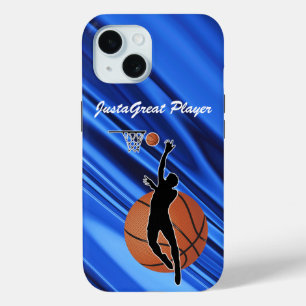 Phone Case with a Basketball theme