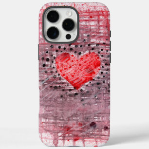 Phone case with a picture of a heart