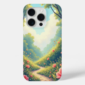 Phone case with a pretty scenery