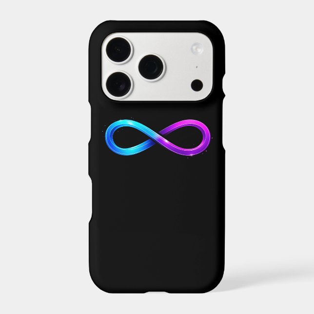 phone case with Infinity. (Back)