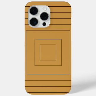 "Phone Case with Stylish Square Pattern Design