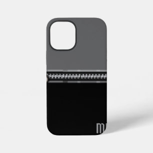 Phone Case with "Zipper" and your initials