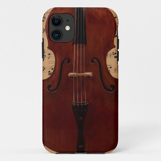 Phone cover - Double Bass - Colour choices (Back)