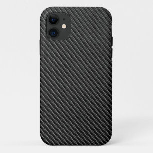 Phone/Tablet Case - Carbon Fibre - Metallic Black