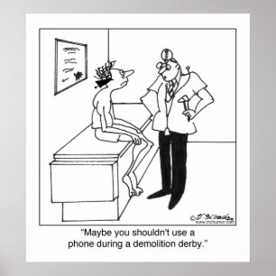 Phones & Demolition Derbys Poster