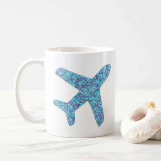 Phonetic Alphabet "Pilot" Airplane  Coffee Mug