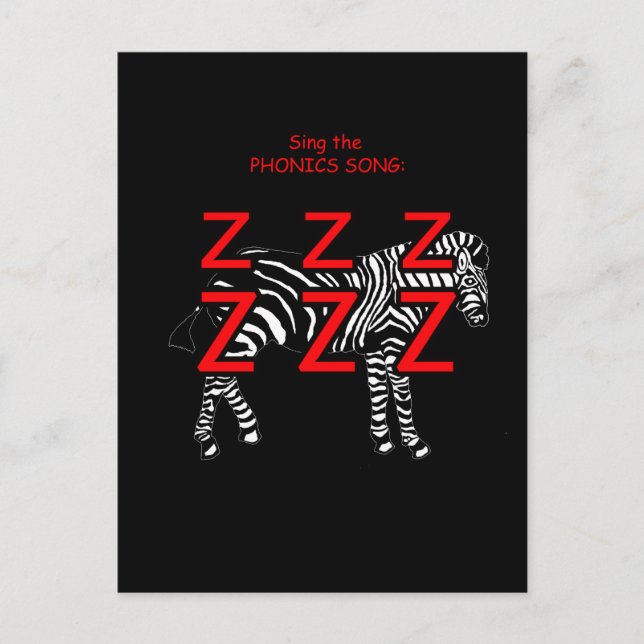 phonics postcard or flashcard (Front)