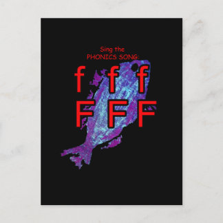 phonics postcard or flashcard