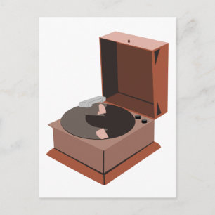 Phonograph Postcard