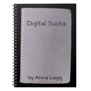 Phony book, funny author no.10 Analogue Notebook