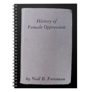 Phony book, funny author  no. 6 Oppression Notebook