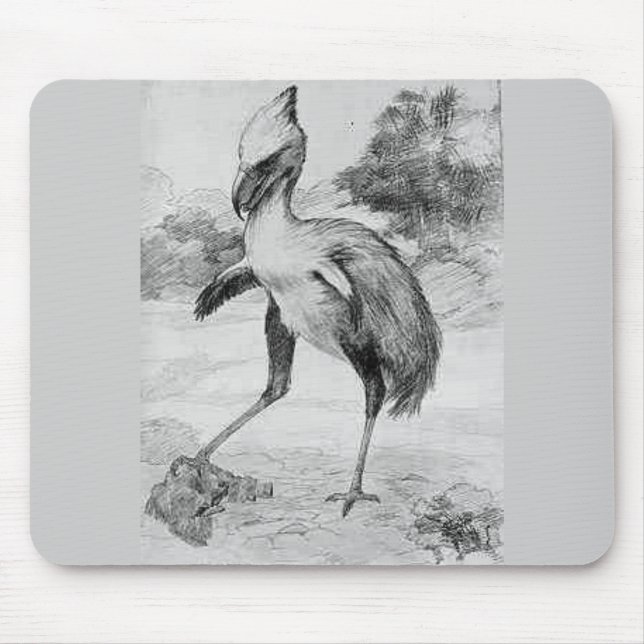 Phororhacos Terrorbird Mousemat Mouse Pad (Front)