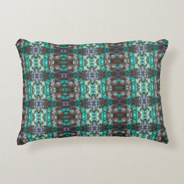 Phosphorescent Cave (part of collection)  Accent Pillow (Front)