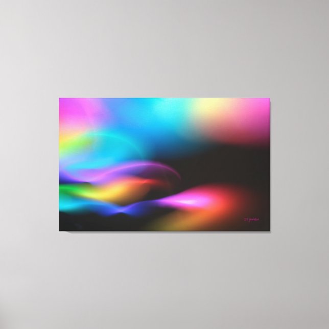 Phosphorescent Tide Canvas Print (Front)