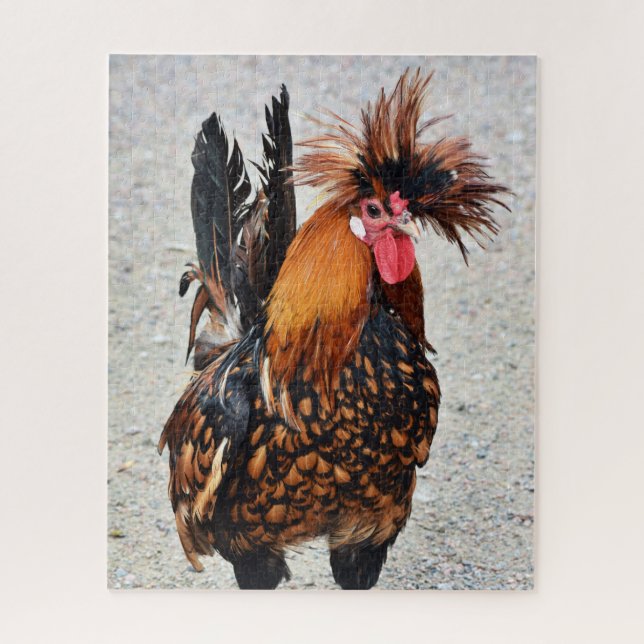 Photo 136 Rooster Jigsaw Puzzle (Vertical)