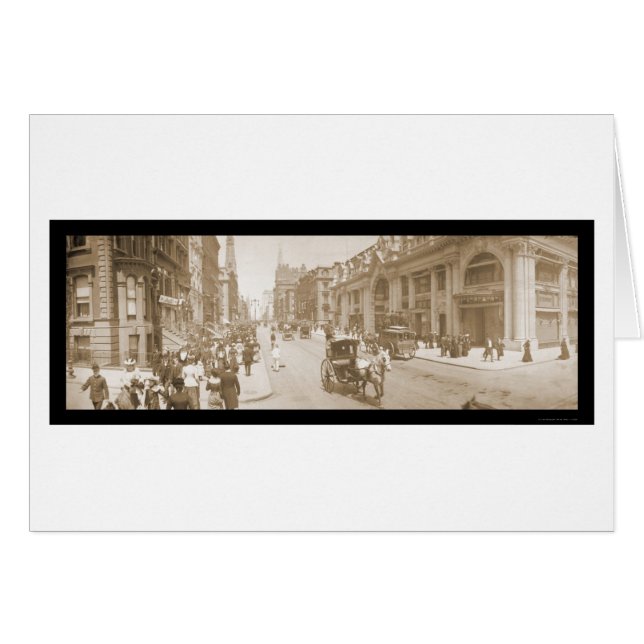 Photo 1902 de défilé de la Cinquième Avenue NYC (Devant horizontal)