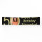 Photo 50th Birthday Party Banner Black/Gold