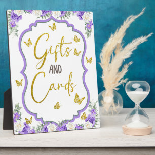 Photo A little Butterfly is on the way table Plaque