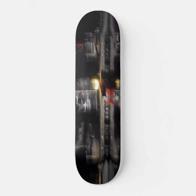 photo abstraite, bateaux skateboard (Front)